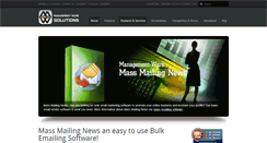 Desktop Screenshot of massmailingnews.com